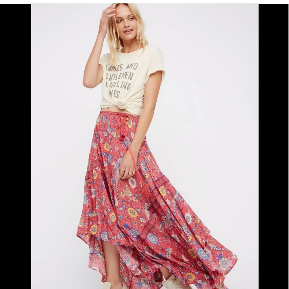 Spell Lovebird maxi skirt